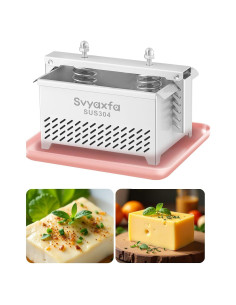 Prensa de Tofu Svyaxfa Acero Inoxidable 304 Apta Lavavajillas