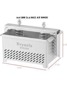 Prensa de Tofu Svyaxfa Acero Inoxidable 304 Apta Lavavajillas 2