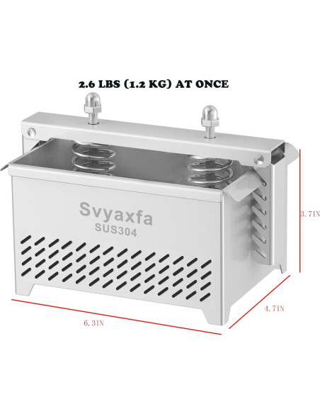 Prensa de Tofu Svyaxfa Acero Inoxidable 304 Apta Lavavajillas