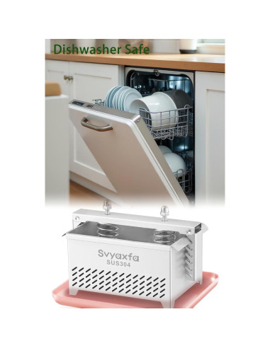 Prensa de Tofu Svyaxfa Acero Inoxidable 304 Apta Lavavajillas