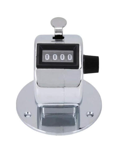 Contador Manual de Mano CYTGOUPER 4 Dígitos Acero Inoxidable