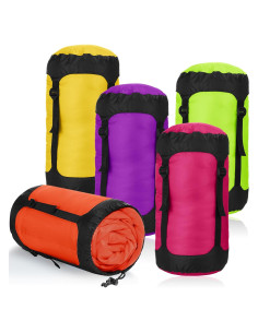 5 Sacos de Compresión Impermeables GliCraft 20L para Mochilas