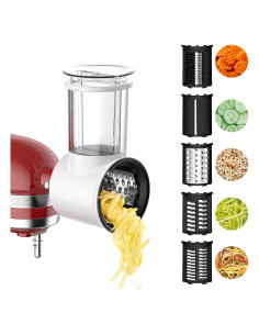 Rallador de Queso y Verduras GVODE para Batidora KitchenAid