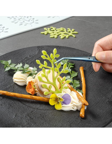 Mat de Impresión de Fondant Restaurantware 29.5x9.7cm Silicona