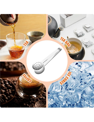 Exprimidor de Bolsitas de Té Tweruna Acero Inoxidable 15.4 cm