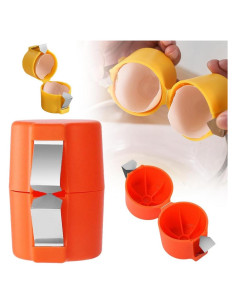 Abridor de Cáscara de Huevo YAUNJI Rojo, Cortador Multifuncional