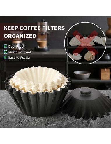 Soporte para Filtros de Café CAFEMASY - Organizador 100 Filtros
