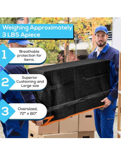 Manteles de Mudanza Acolchados SIMPLI-MAGIC 79522, 6 Pzs, 203x183 cm 2