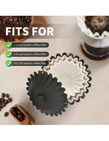 Soporte para Filtros de Café CAFEMASY - Organizador 100 Filtros
