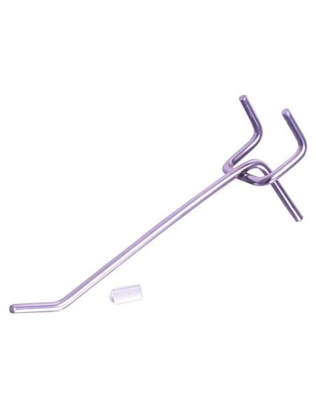 Ganchos de Tablero de Clavos KINOMI 30 Piezas 10 cm Plata