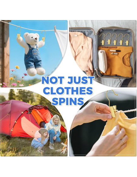 30 Ganchos Dorados para Botas y Ropa Eunhdet - Antideslizantes