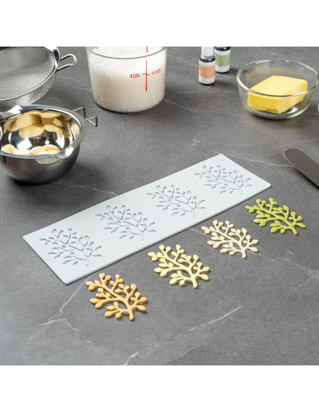 Mat de Impresión de Fondant Restaurantware 29.5x9.7cm Silicona