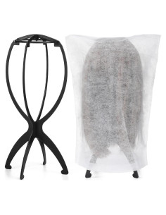 Juego de 2 Soportes para Pelucas ProSuites con 2 Bolsas