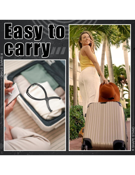 Juego de 2 Soportes para Pelucas ProSuites con 2 Bolsas