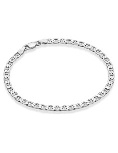 Pulsera de Tobillo Miabella 925 Plata de Ley 4mm Hecha en Italia