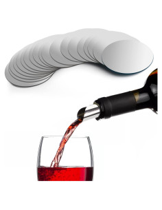 Vertedores de Vino Hiceeden 200 Pcs Reutilizables Antigoteo