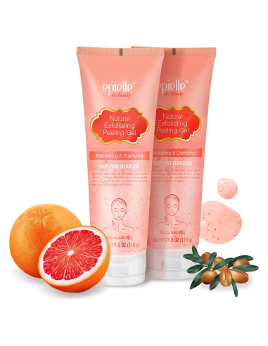 Epielle Gommage Peeling Gel Exfoliante Facial 118ml - 2 Paquete