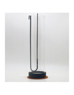 Soporte de Incienso Moderno CODINOO Negro con Captador de Cenizas