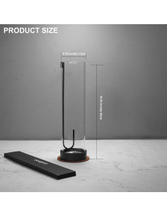Soporte de Incienso Moderno CODINOO Negro con Captador de Cenizas 2