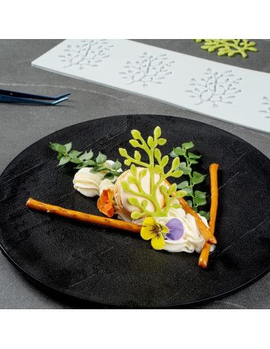 Mat de Impresión de Fondant Restaurantware 29.5x9.7cm Silicona