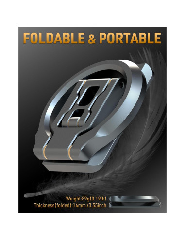 Soporte Magnético Doble MOSENVKA para Teléfono - 360 Ajustable