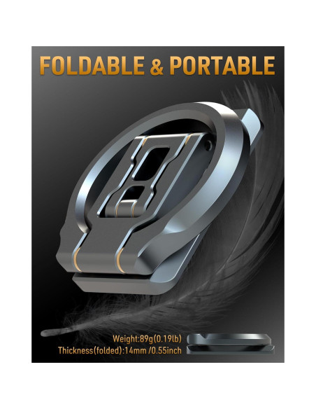 Soporte Magnético Doble MOSENVKA para Teléfono - 360 Ajustable