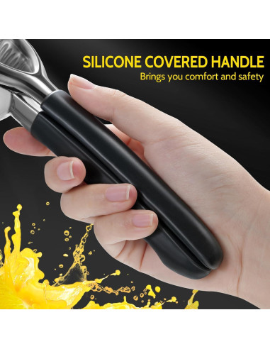 Exprimidor de Limón Sopito de Acero Inoxidable 388g Manual