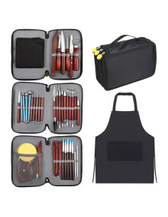 Kit de Herramientas de Cerámica Exclaith 42 Piezas con Bolsa