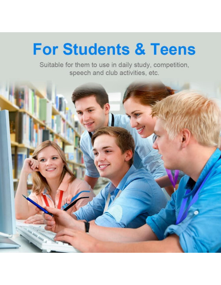 Cintas para Insignias Mcyye 5 PCS Nylon 48 cm con Clip Giratorio