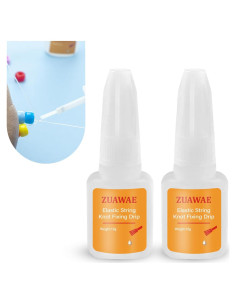 Pegamento para Joyería ZUAWAE 2PC, Adhesivo Claro para Manualidades