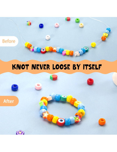 Pegamento para Joyería ZUAWAE 2PC, Adhesivo Claro para Manualidades