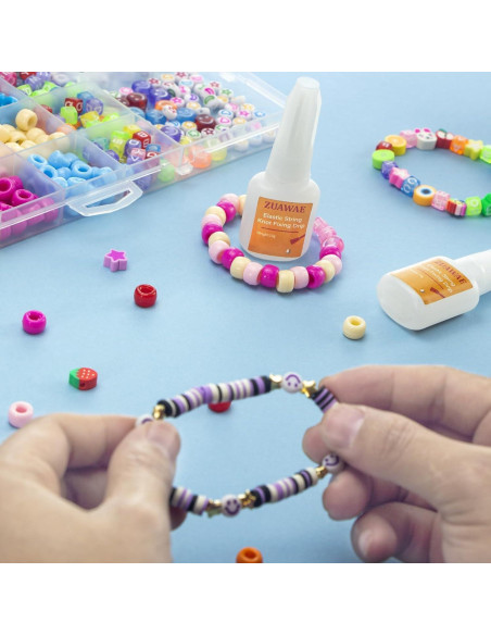 Pegamento para Joyería ZUAWAE 2PC, Adhesivo Claro para Manualidades