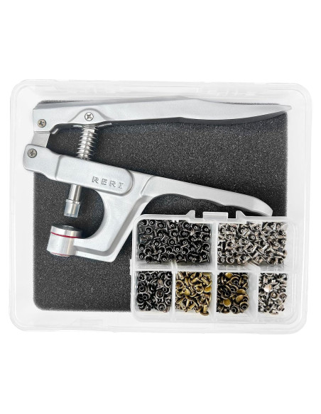 Kit de Remaches RERI 180 Conjuntos 6mm con Alicates - Cobre Kit de Remaches RERI 180 Conjuntos 6mm con Alicates - Cobre