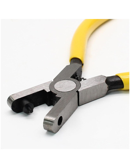 Perforador de Agujeros de Cuero Hitefu 2mm, Herramienta Ergonómica