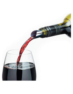 Tapón Vertedor Flexible WineDisc - 10 Unidades - Plateado