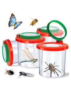 Kit de Captura de Insectos con Lupa TORINALITAL - 4 Piezas