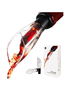 Paquete de 2 Aeradores y Vertedores de Vino Uinxan - Sin Goteo