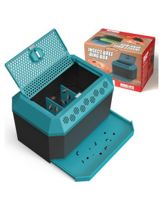 Caja de Cría de Insectos NOMOY H15-3 Ventilada 21.5x15x14cm