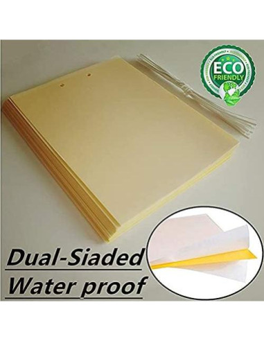 20 Trampas Adhesivas Doble Cara FULLSEXY 15.24x20.32cm Insectos