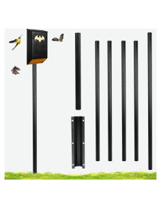 Poste Telescópico BBTEQEKN para Casas de Murciélagos 4.5m