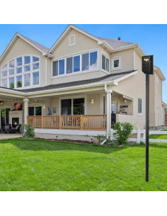 Poste Telescópico BBTEQEKN para Casas de Murciélagos 4.5m 2