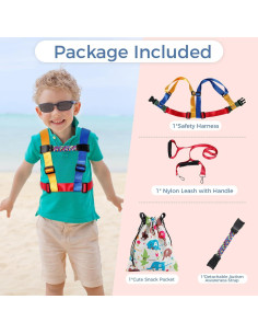 Arnés de Seguridad JXM para Niños Autistas 3-6 años Ajustable 2