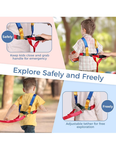 Arnés de Seguridad JXM para Niños Autistas 3-6 años Ajustable