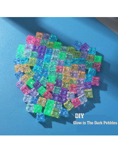 Piedras Brillantes Luminiscentes 2.0 kg para Decoración 2