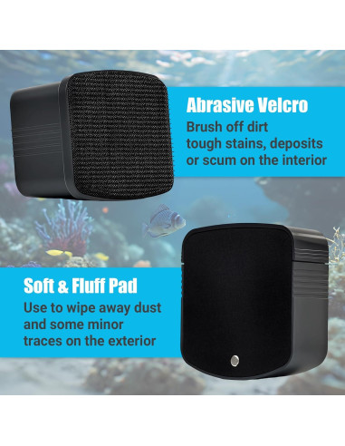 Cepillo Magnético 2 en 1 BAJISA para Acuarios con Termómetro