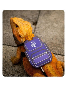 Arnés para Dragón Barbudo FORZENA con Correa y Mochila 2