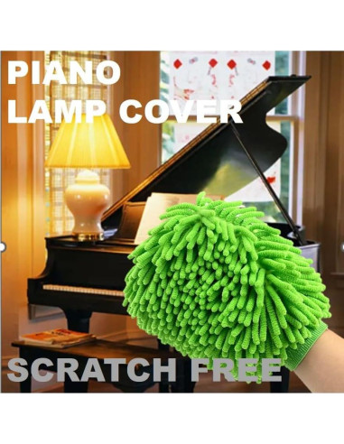 Mitón de Microfibra QUALIALL Verde 26.67x20.32 cm Reutilizable