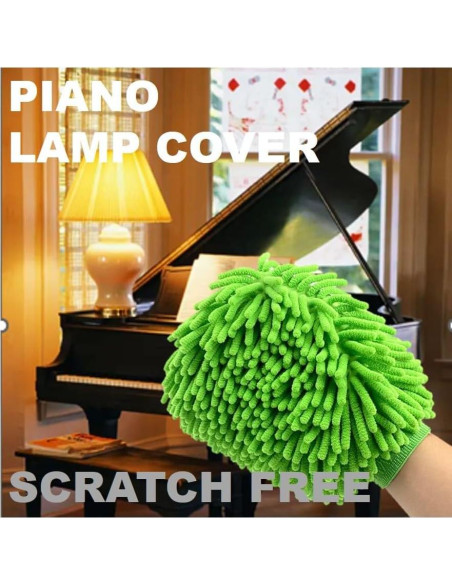 Mitón de Microfibra QUALIALL Verde 26.67x20.32 cm Reutilizable