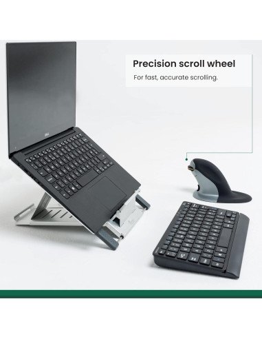 Ratón Ergonómico Inalámbrico Posturite Penguin Mediano