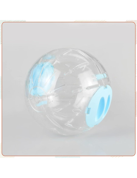 Bola de Ejercicio para Hámster Andiker 14cm Transparente